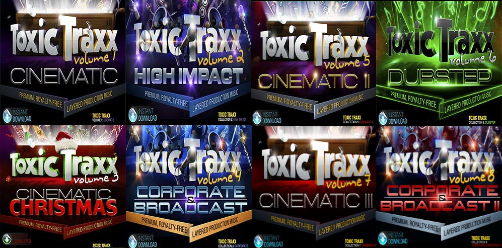 Toxic Traxx Collection 1-2-3-4-5-6-7-8