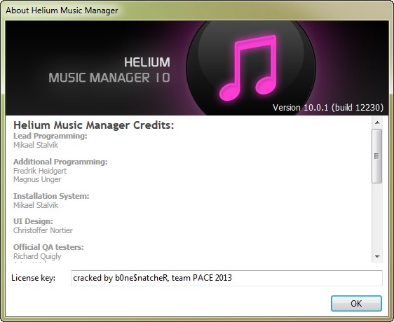 Helium Music Manager 10 Build 12230 Network Edition