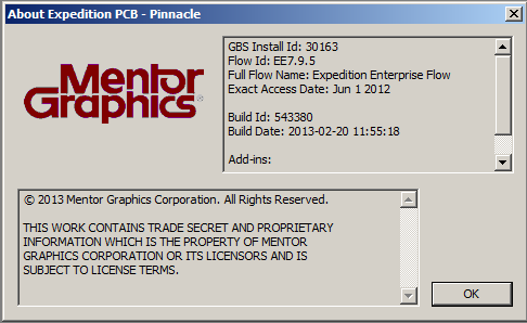 Mentor Graphics Expedition Enterprise Flow EE7.9.5 & DMS7.9.5
