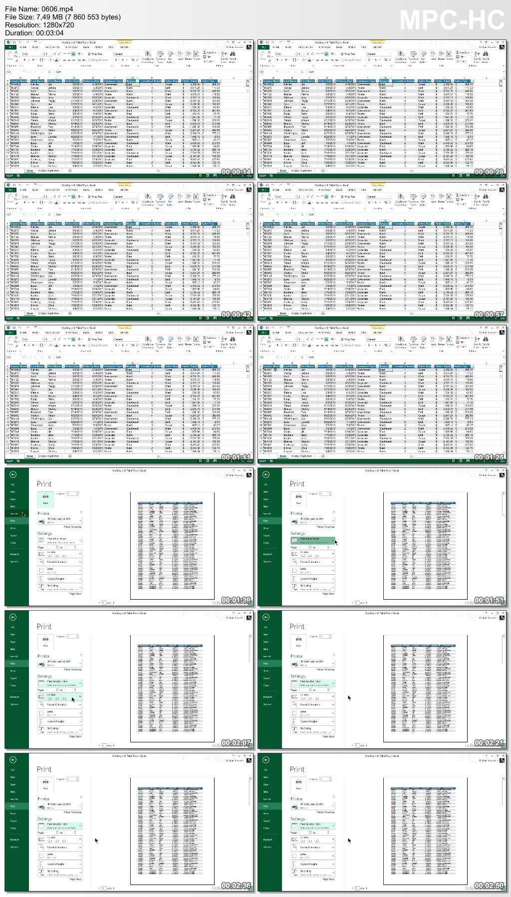 Infinite Skills - Microsoft Excel - Tables Deep Dive