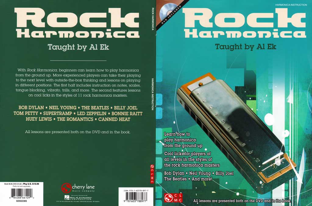 Cherry Lane Music - Rock Harmonica - Al Ek - DVD (2013)