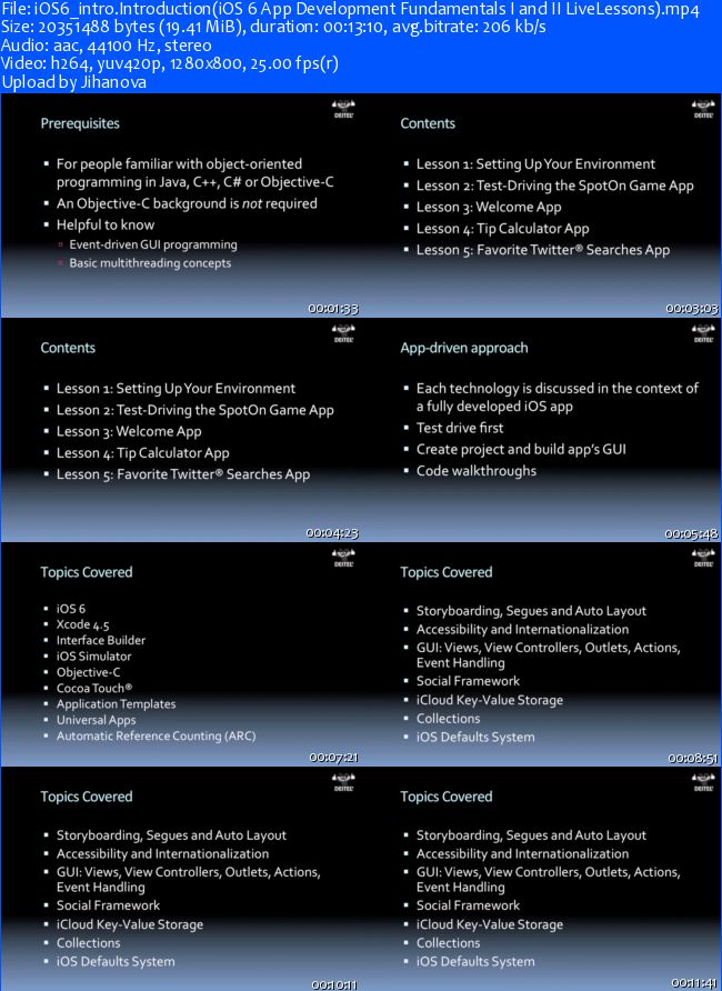 LiveLessons - iOS 6 App Development Fundamentals I and II