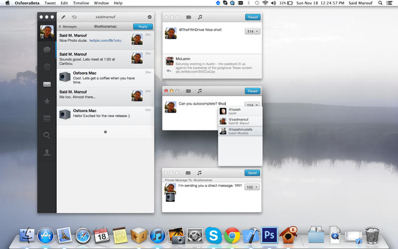 Osfoora for Twitter v1.3.4 (Mac OS X)