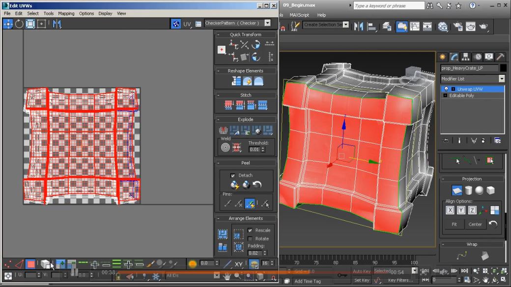 UV Mapping Techniques for Games in 3ds Max