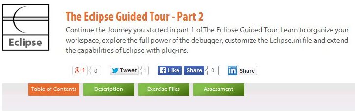 The Eclipse Guided Tour - Part 2