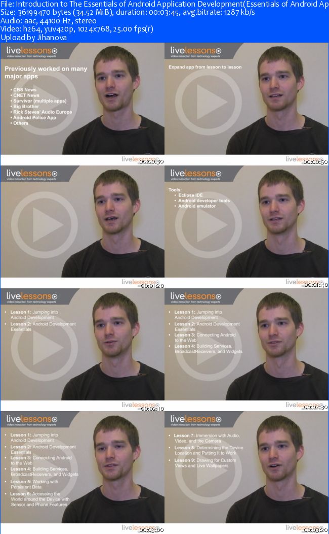 LiveLessons - Essentials of Android Application Development
