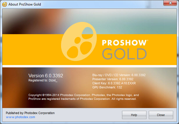 Photodex ProShow Gold 6.0.3392