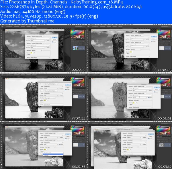Kelby training - Photoshop In Depth: Channels with Corey Barker