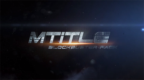 MotionVFX - mTitle Blockbuster Pack