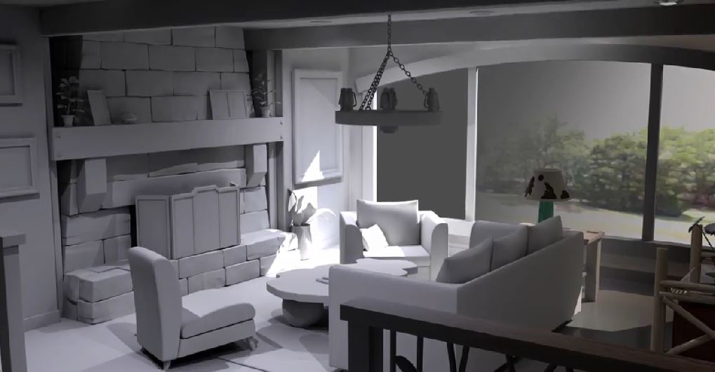 Modeling Interiors in Maya