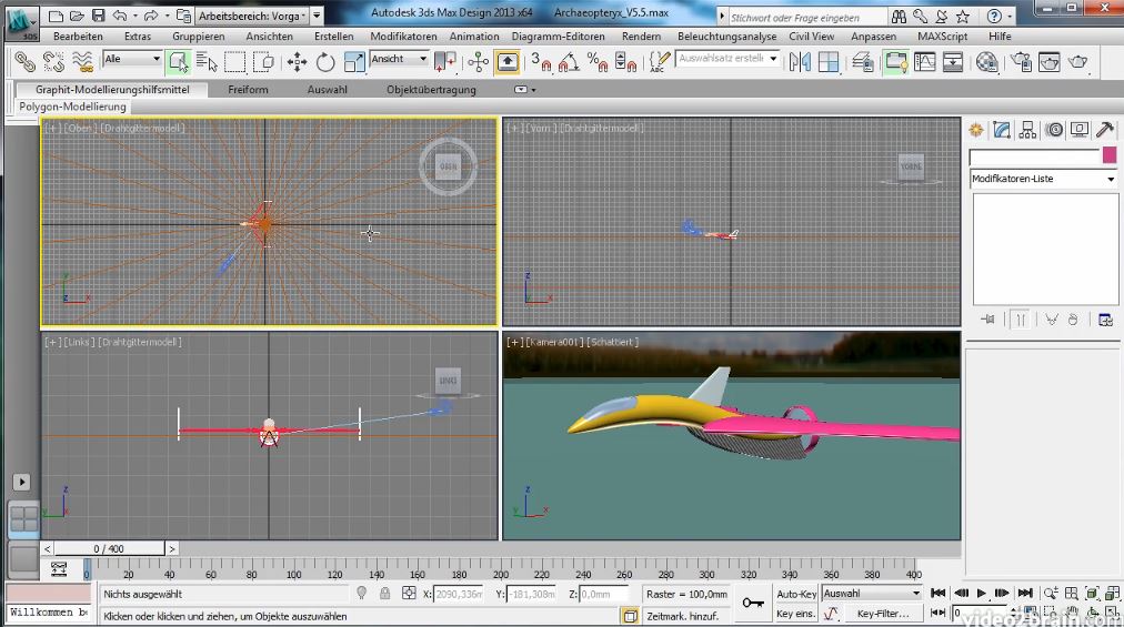 Autodesk 3ds Max 2013 – Visualisierung