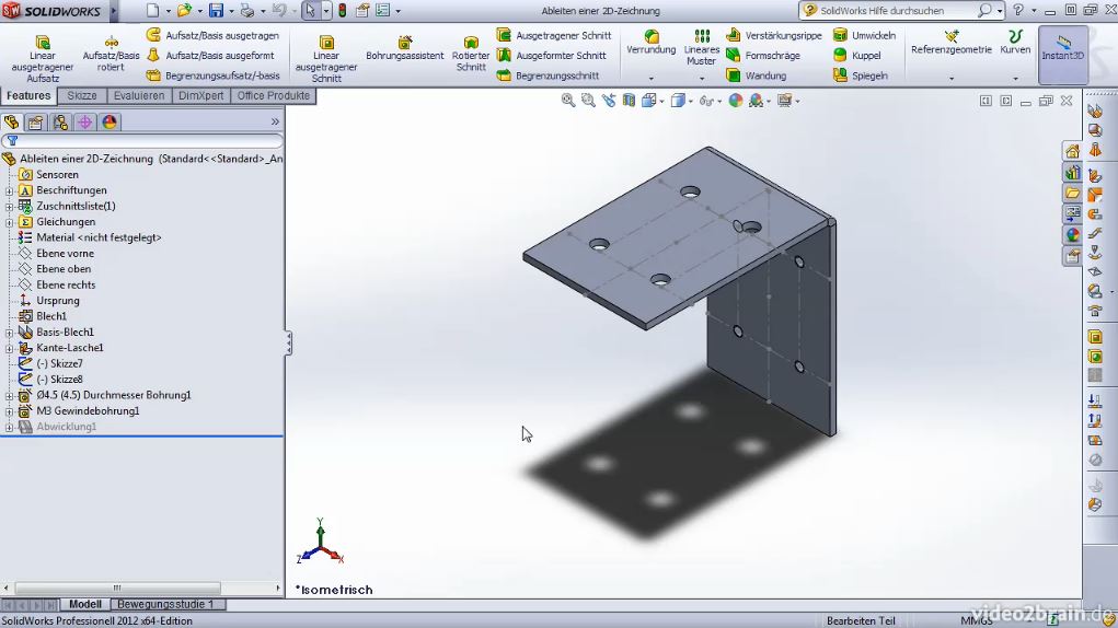  SolidWorks 2012 – Grundlagen 