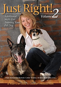 Just Right! Volume 2 DVD - A Step-By-Step Guide to Remote Collar Dog Training