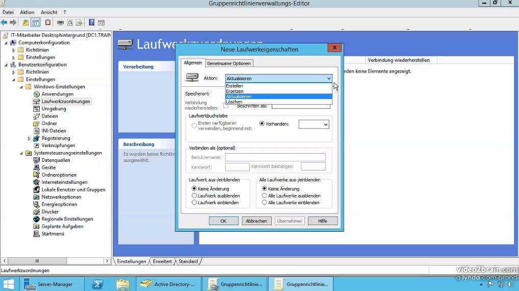  Windows Server – Gruppenrichtlinien 