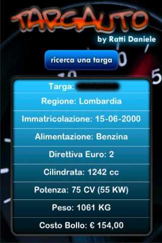 Targauto v.1.2 Android