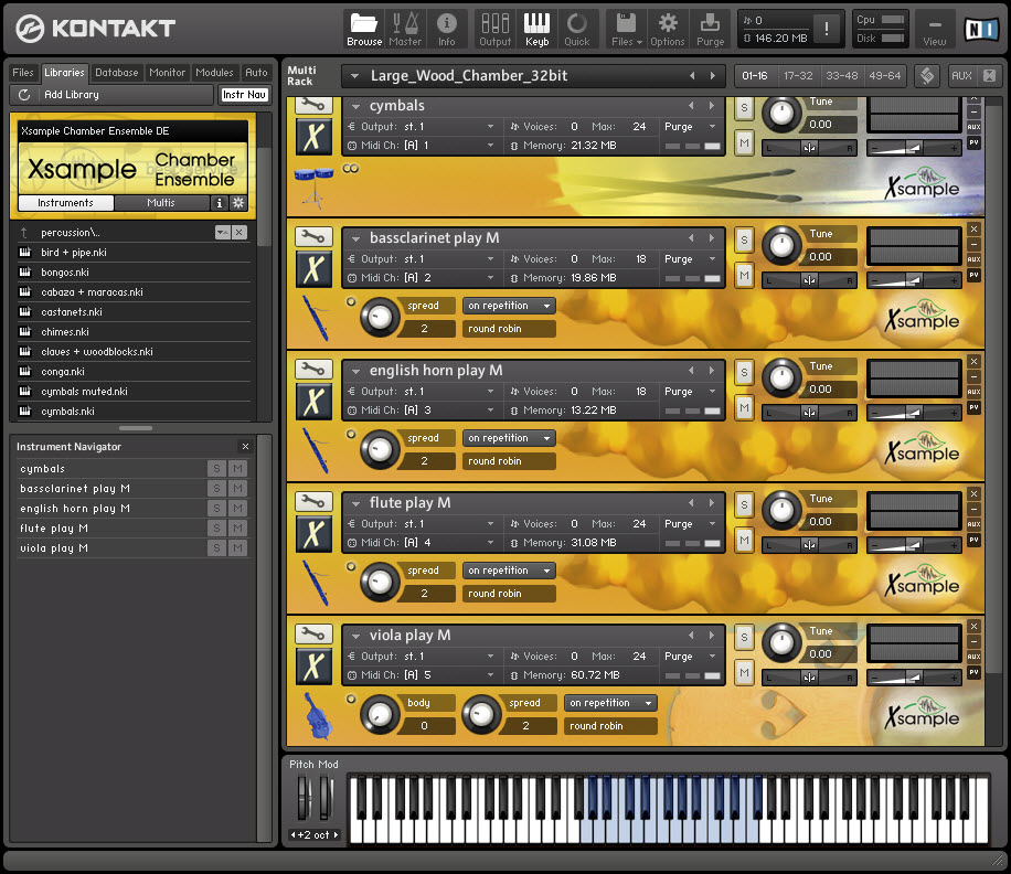 Best Service Xsample Chamber Ensemble KONTAKT