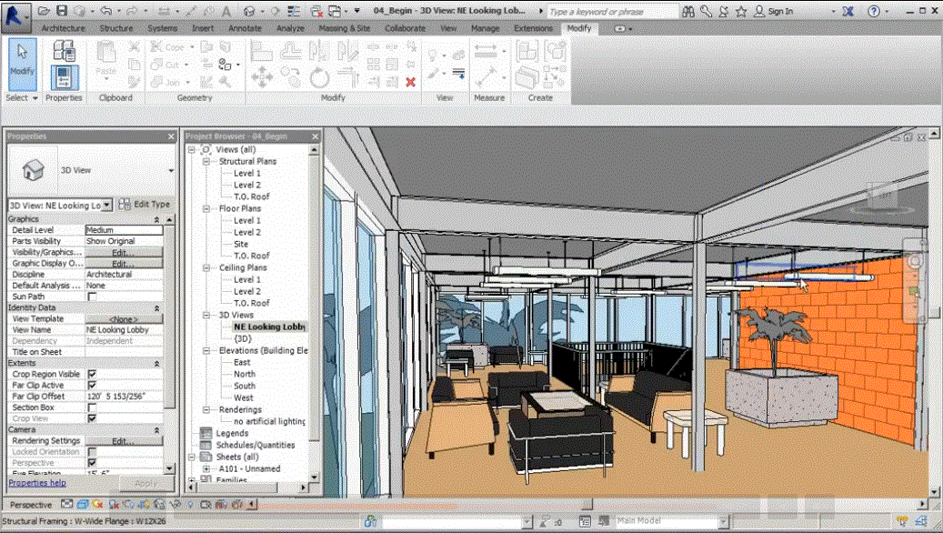 Your First Day Rendering in Revit