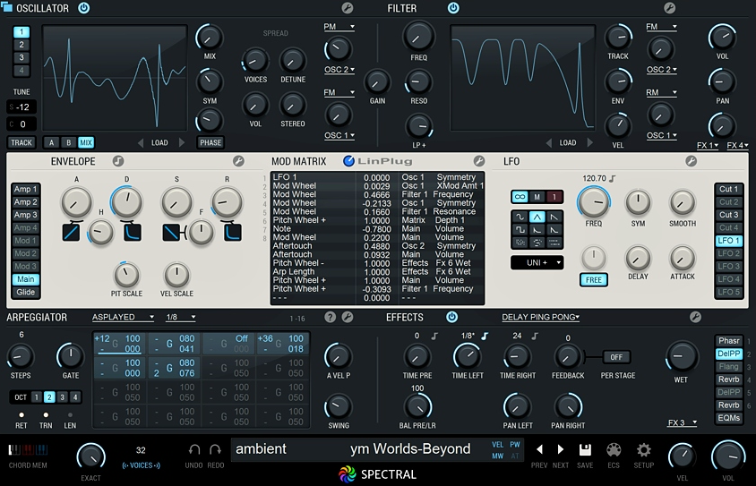 LinPlug Spectral 1.0.1 (Win/Mac)