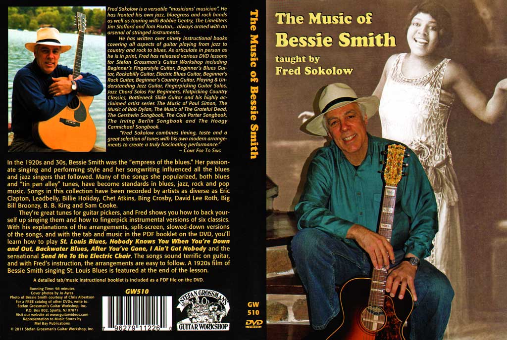 Grossman Guitar Workshop – Fred Sokolow – Bessie Smith – DVD (2011) 吉他课程+PDF