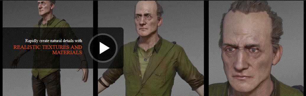 Realistic Character Texturing Using dDo in Photoshop