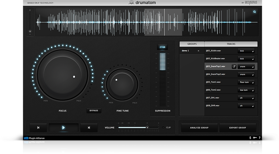 Accusonus Drumatom v1.0 PB1 (Win / Mac OS X)
