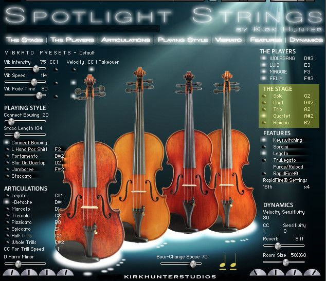 Kirk Hunter Studios Spotlight Strings UPDATED Bertha KONTAKT