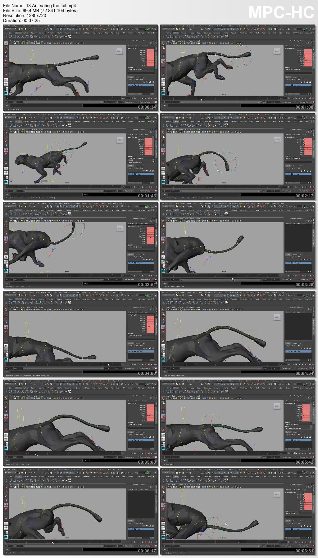 Dixxl Tuxxs - Animating Quadrupeds in Maya