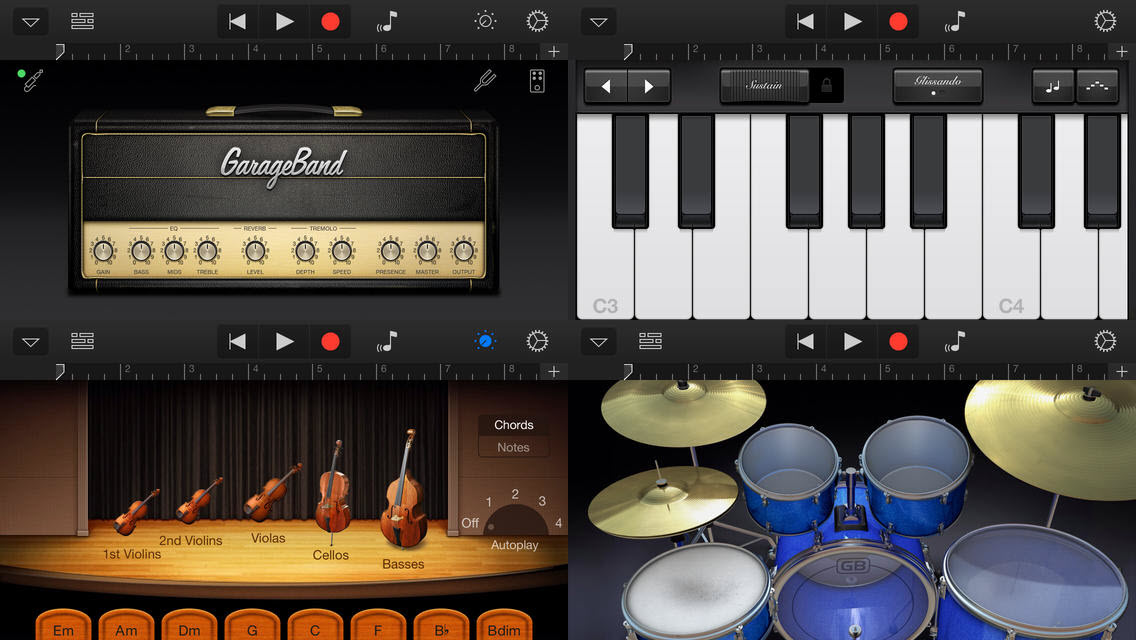 Garage Band v2.0.1 iOS