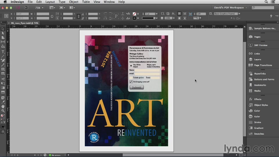 InDesign Insider Training: Interactive PDFs (2013)