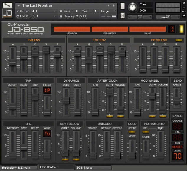 CL Projects JD 850 KONTAKT