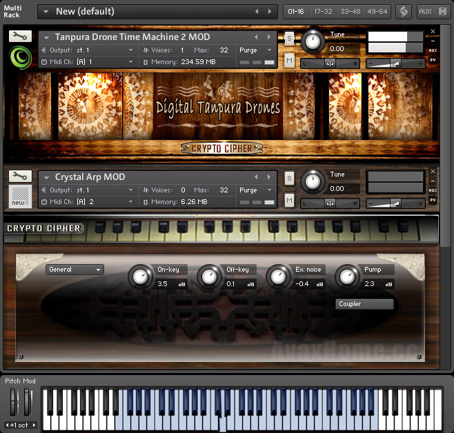 Cryptocipher Bollywood Harmoniums KONTAKT