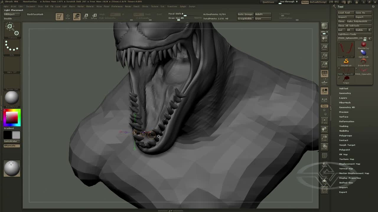 Stan Winston School - ZBrush Creature Sculpting