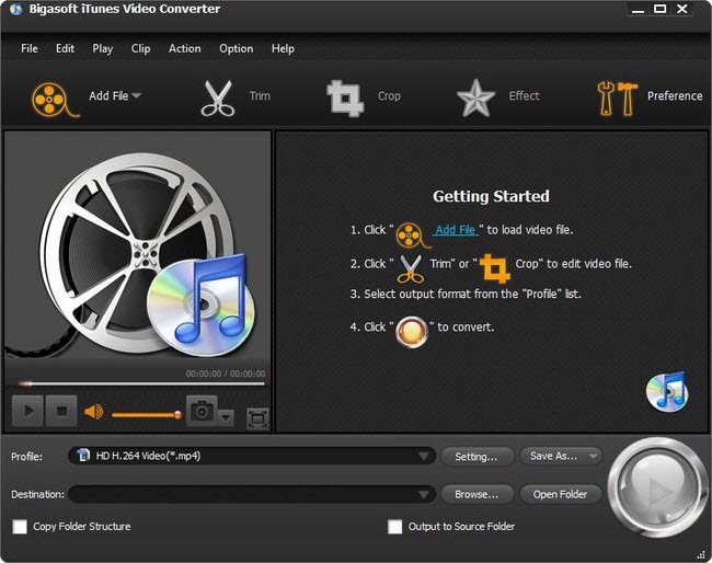 Bigasoft iTunes Video Converter 4.2.2.5206 Multilingual