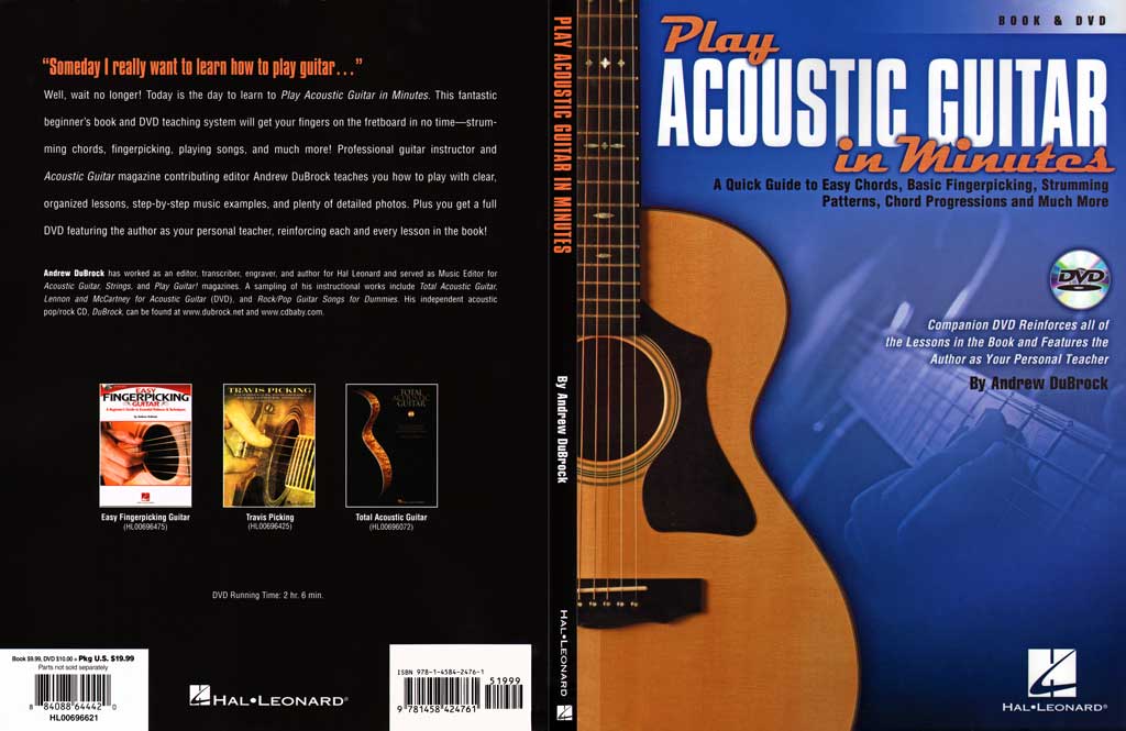 Hal Leonard - Andrew DuBrock - Play Acoustic Guitar (In Minutes) - DVD (2014)