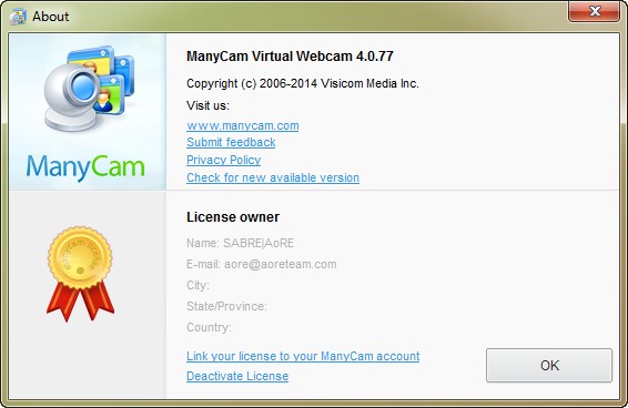 ManyCam Pro 4.0.77.5404