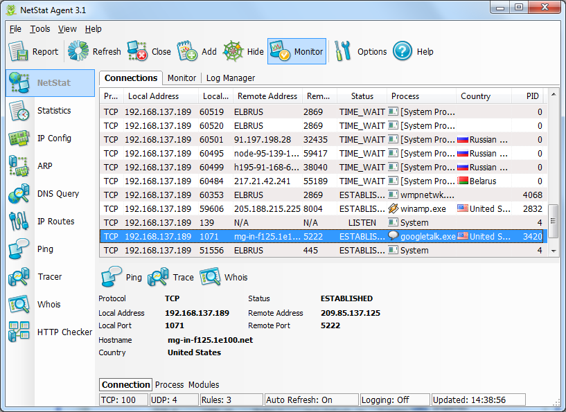 NetStat Agent 3.5 + Portable