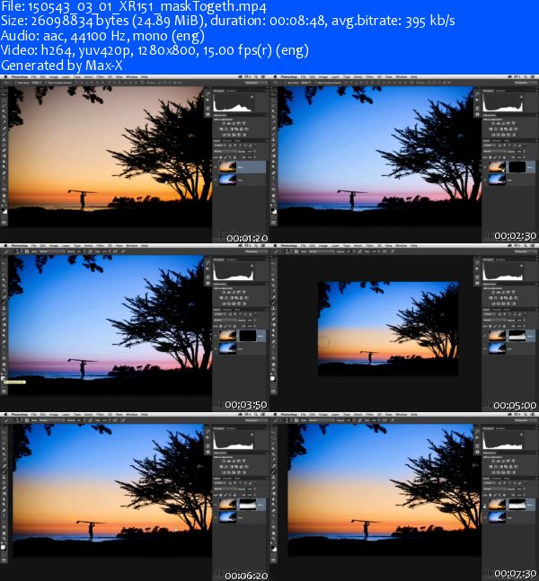 Lynda - Enhancing a Sunset Photograph with Lightroom and Photoshop