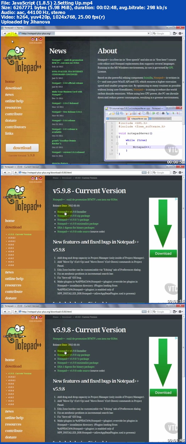 Vtc - Javascript 1 8 5