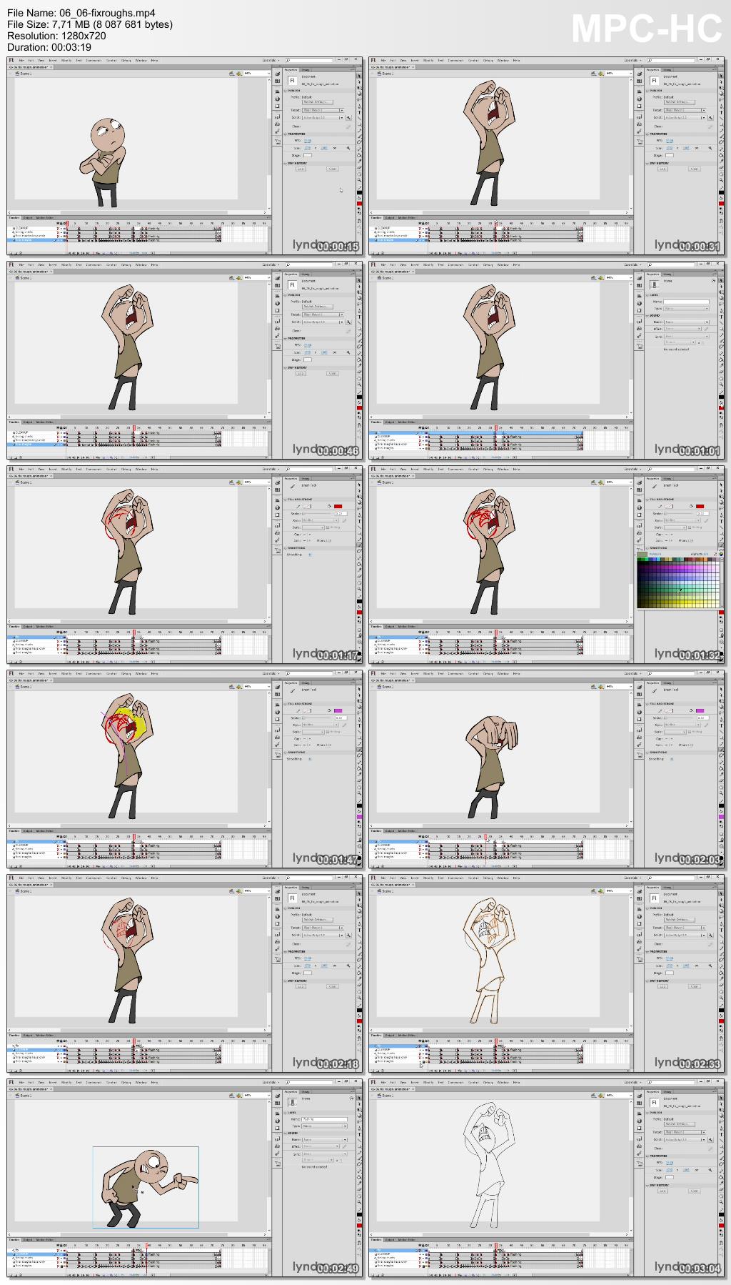 Lynda - Hand-Drawn Animation in Flash