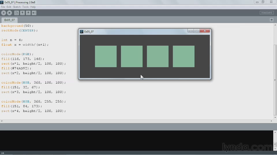 Interactive Data Visualization with Processing