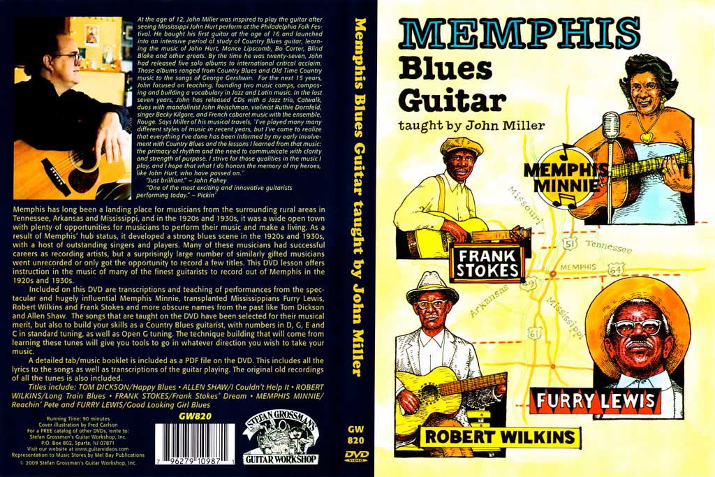 Grossman Guitar Workshop - John Miller  - Memphis Blues Guitar - DVD (2009)