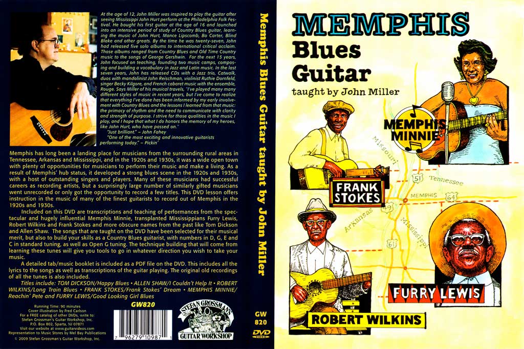 Grossman Guitar Workshop - John Miller - Memphis Blues Guitar - DVD (2009)