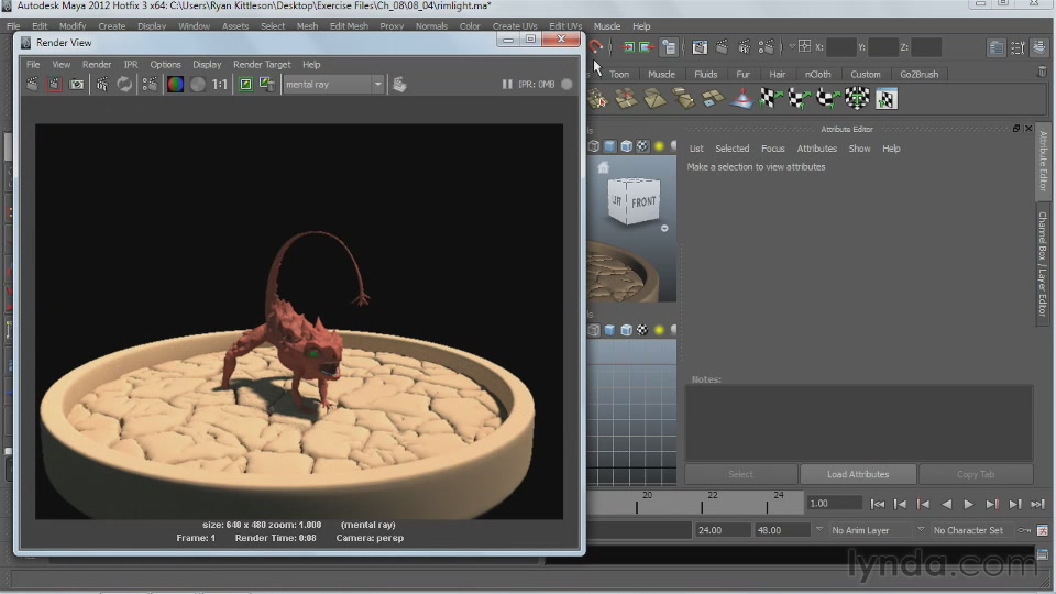 Digital Creature Creation in ZBrush, Photoshop, and Maya [repost]