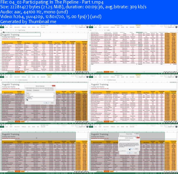 Infiniteskills - Microsoft Excel For Business Training Video