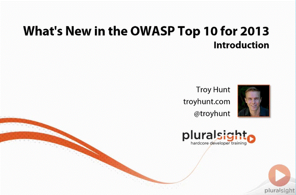 What's New in the OWASP Top 10 for 2013