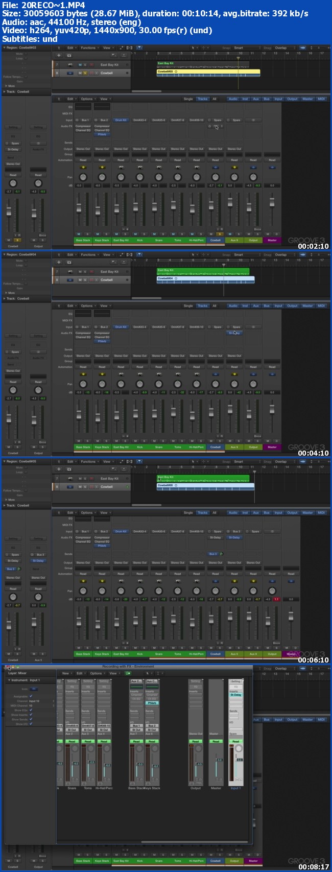 Groove3 - Logic Pro X Signal Flow Explained