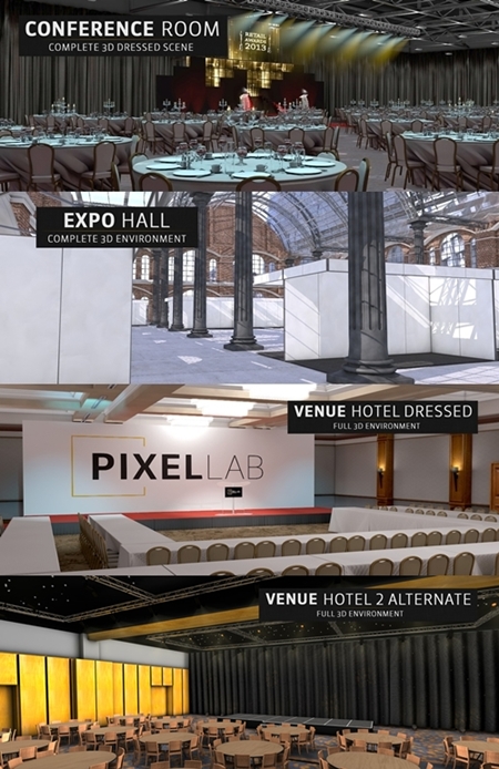 The Pixel Lab: Events & Exhibitions Pack