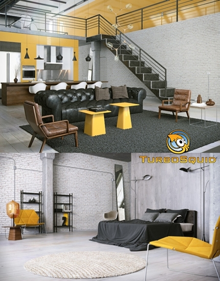 TurboSquid – Bendusm Loft Scene