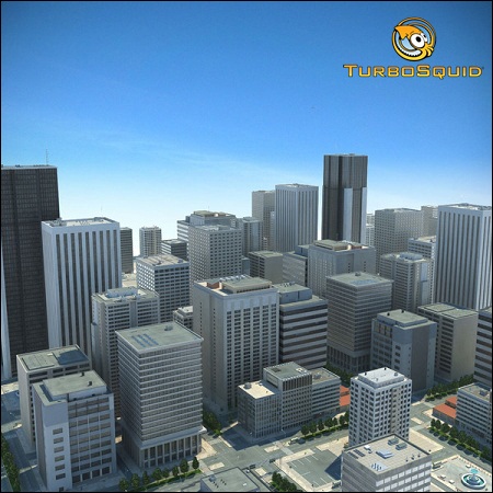 TurboSquid – Big Cityscape Scene 大场景城市景观