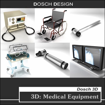 Dosch Design _ 3D : Medical Equipment 医疗设备